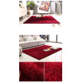 Polyester 1200D Silky Shaggy Carpet